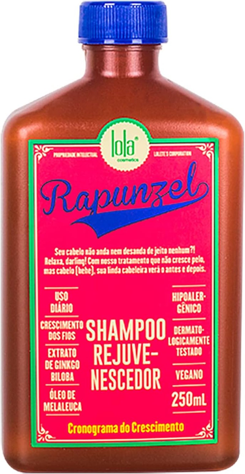 Linha Rapunzel Lola – Shampoo 250 Ml – (Lola Rapunzel Collection – Shampoo 8.45 Fl Oz)