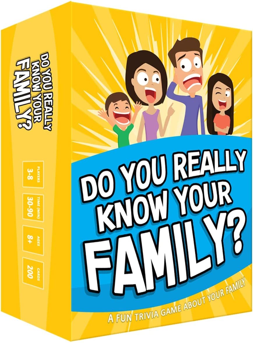 Do You Really Know Your Family? a Fun Family Game Filled with Conversation Starters and Challenges – Great for Kids, Teens and Adults