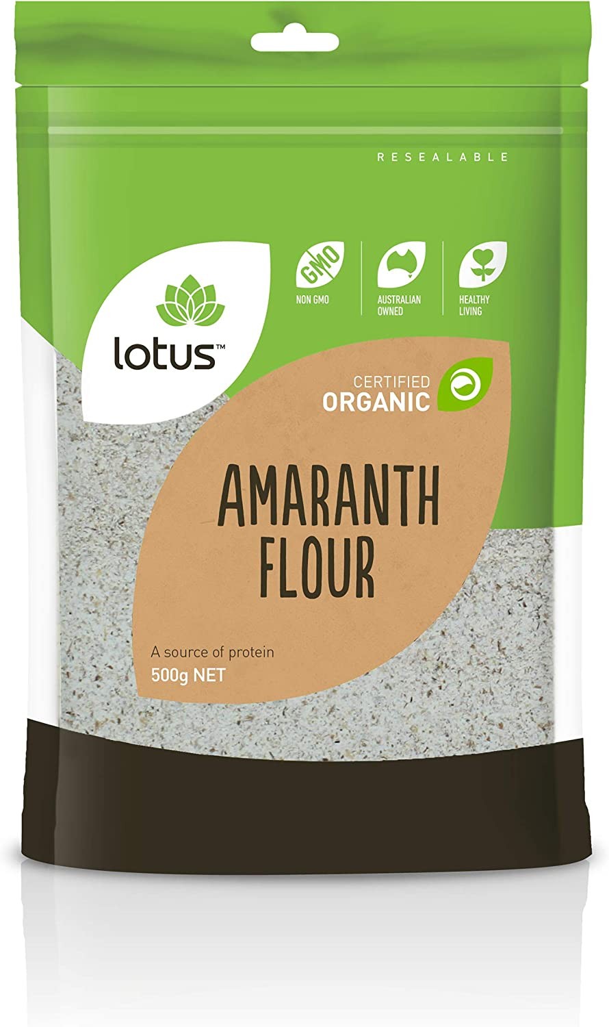 Lotus Organic Amaranth Flour, 500 G