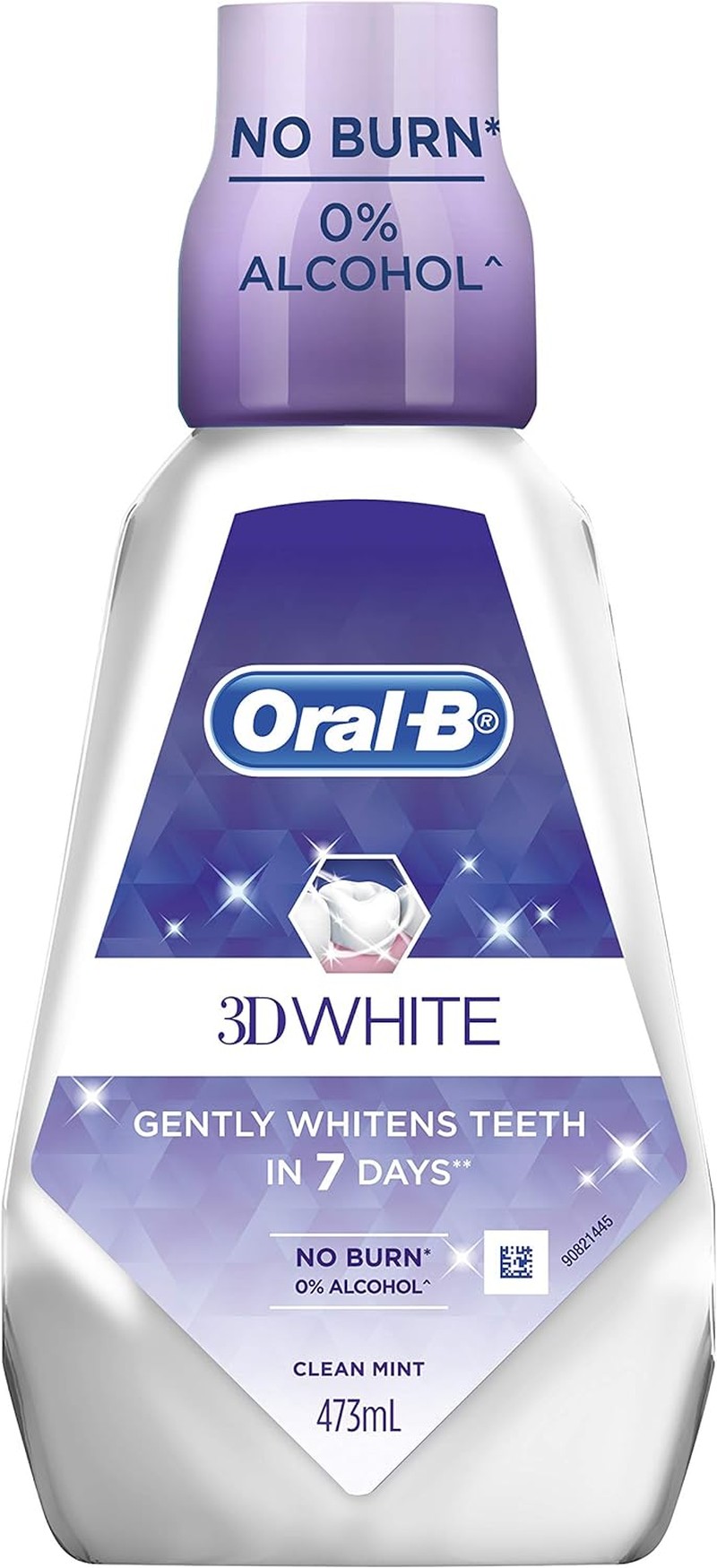 Oral-B 3D White Luxe Diamond Strong Clean Mint, 473 Milliliters