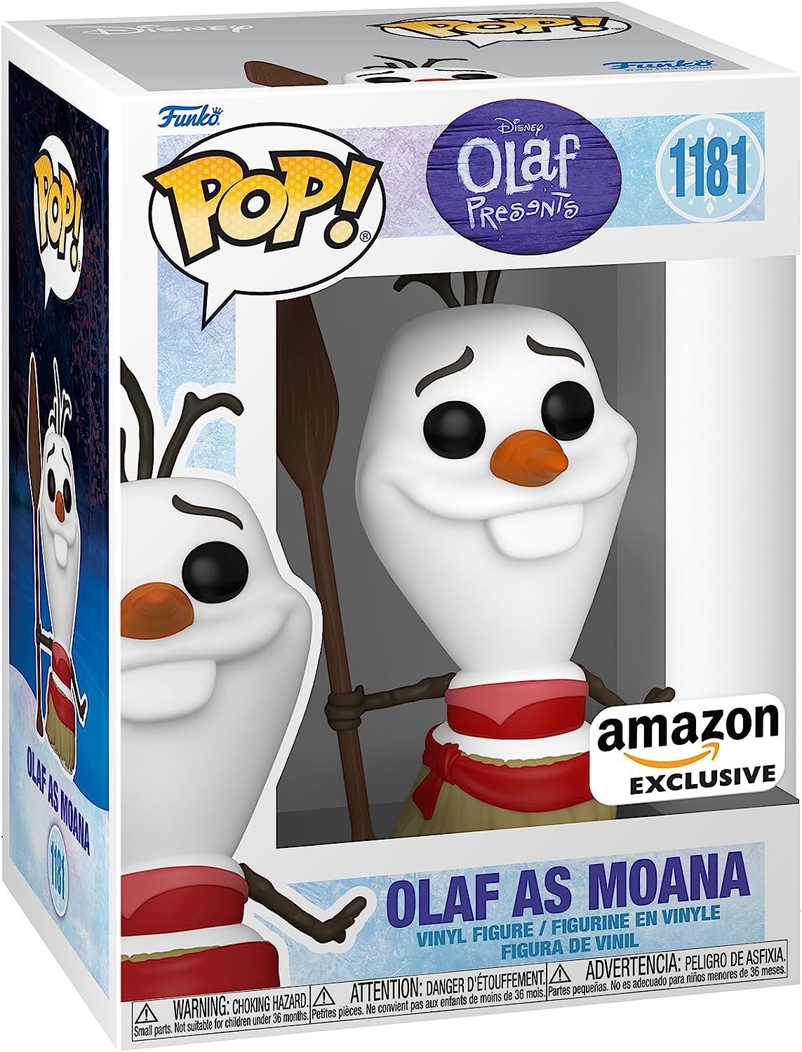 Funko Olaf Presents Moana US Exclusive Pop Vinyl Figure 12 Cm