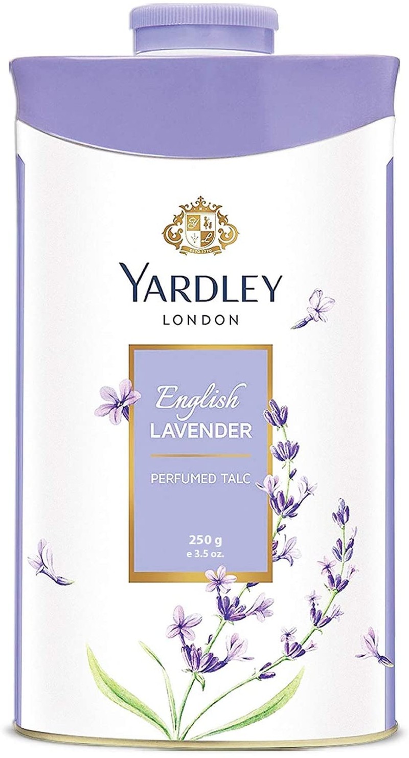 Yardley Yardley London English Lavender Perfumed Deodorizing Talc Talcum Powder 100Gm, 4.25 Ounce