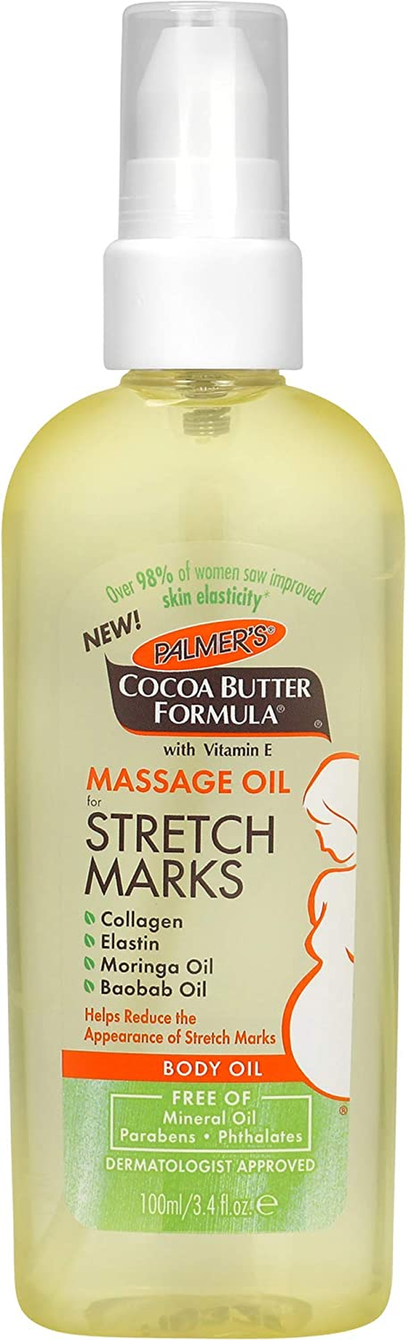 PALMER’S Cocoa Butter Formula Massage Oil for Stretch Marks, 100Ml