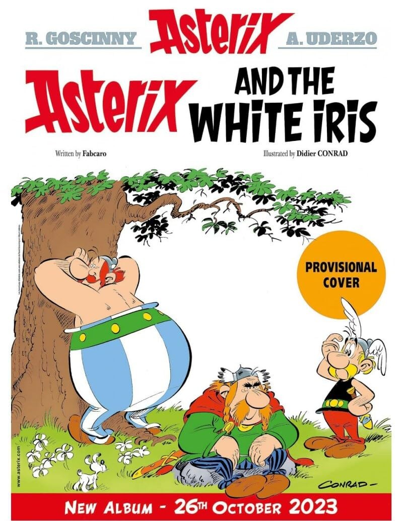 Asterix: Asterix and the White Iris: Album 40