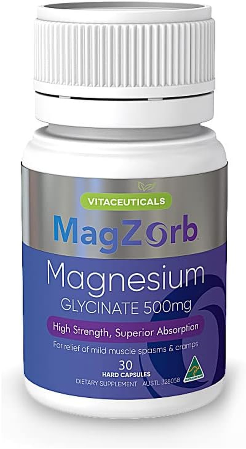 Vitaceuticals Magzorb Magnesium Glycinate 30 Capsules