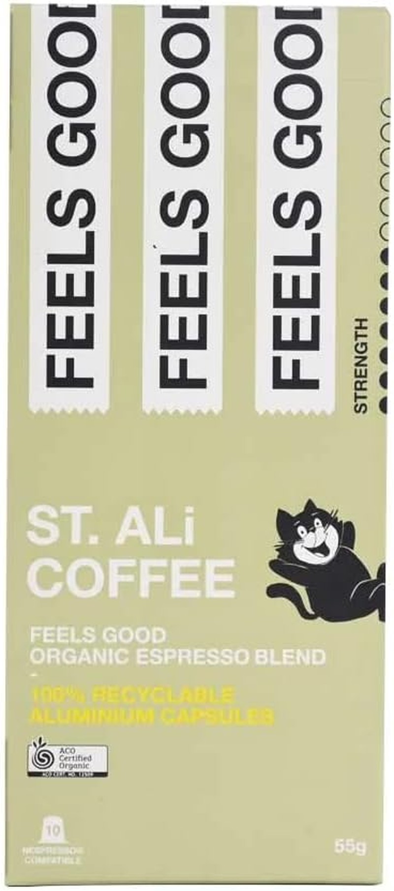 ST. Ali Feels Good Coffee Capsules