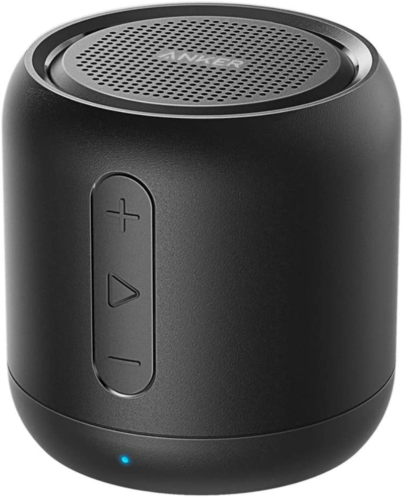 Anker Soundcore Mini, Super-Portable Bluetooth Speaker with 15-Hour Playtime, 66-Foot Bluetooth Range, Enhanced Bass, Noise-Cancelling Microphone – Black