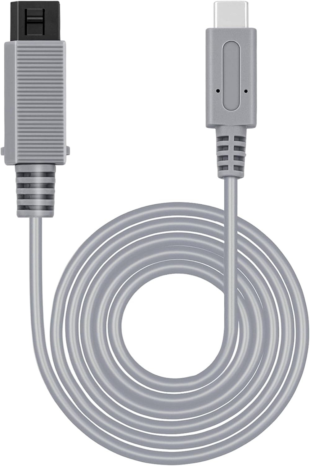 Mcbazel 2 Meters Type-C Power Chager Cable Charging Cord for Wii Only (NOT for Wii U)