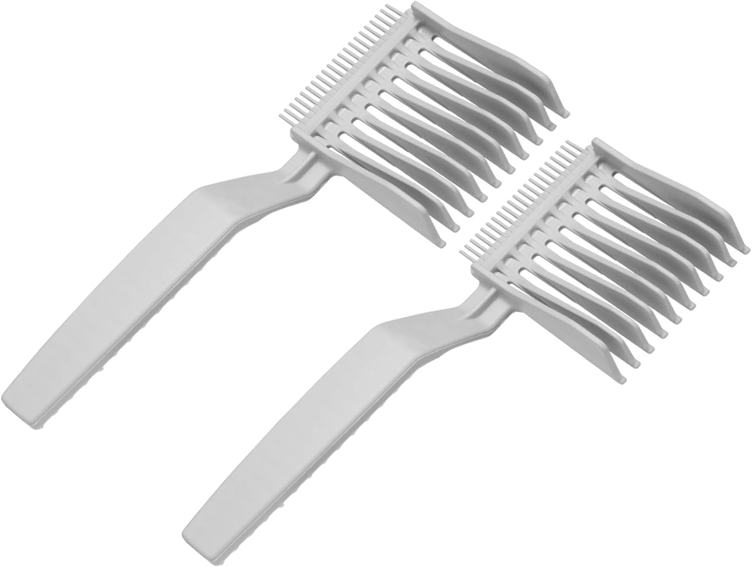 Fade Combs Barber Combs, 2Pcs Barber Fade Combs, Professional Cutting Flat Top Hair Combs,Heat Resistant Flat Top Comb Clipper Comb Curved Positioning Comb for Men Hair Cutting