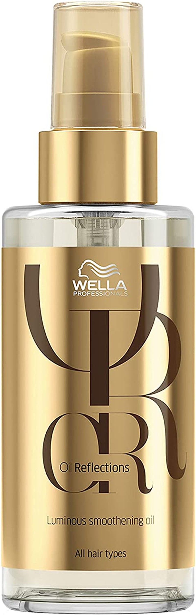 Wella Professionals Premium Care Oil Reflections Luminous Smoothening Treatment Oil for Strengthened and Shiny Hair, 100Ml