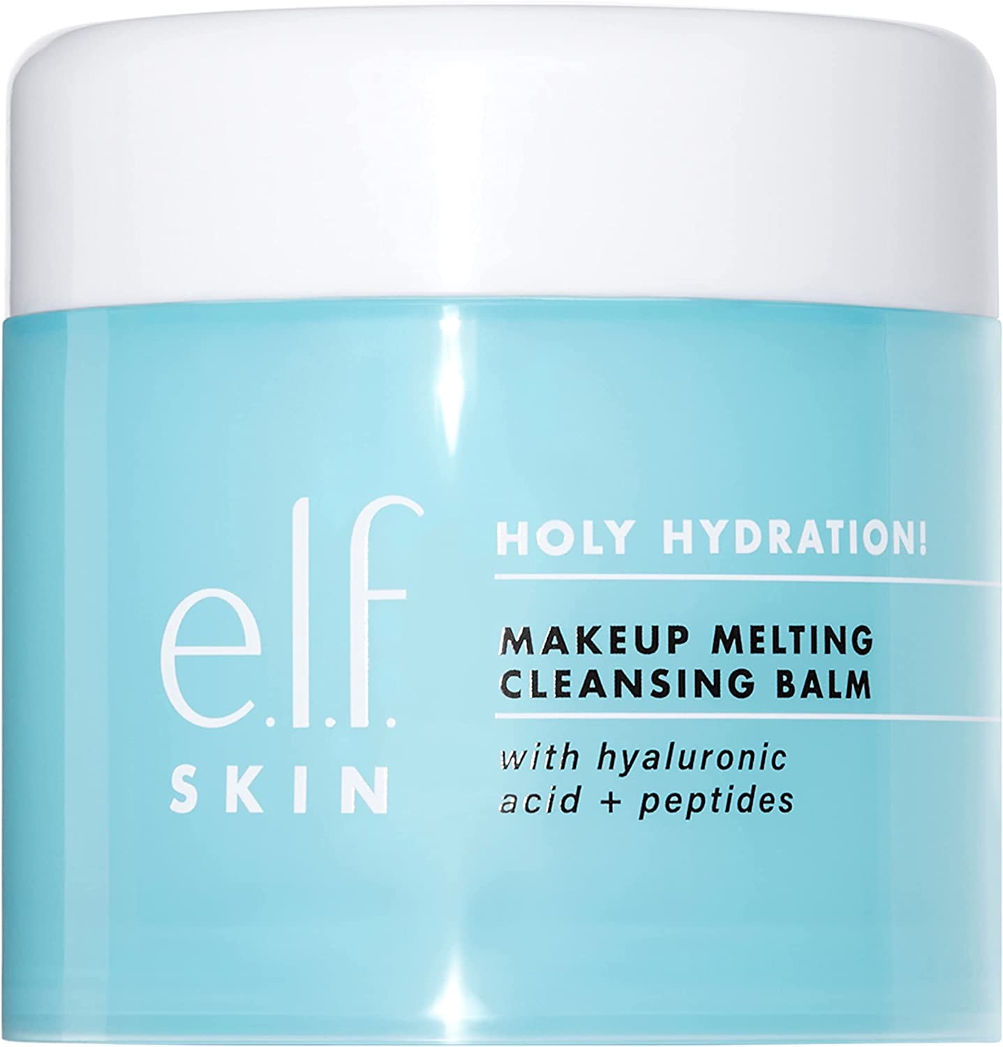 E.L.F. Holy Hydration! Makeup Melting Cleansing Balm, Face Cleanser & Makeup Remover, Infused with Hyaluronic Acid to Hydrate Skin, 2 Oz