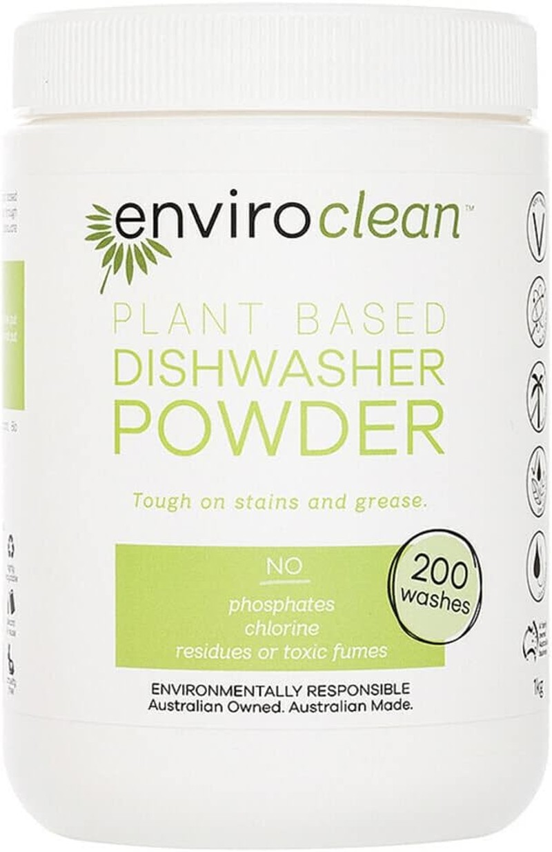 Enviroclean Plant Based Dishwasher Powder 1Kg