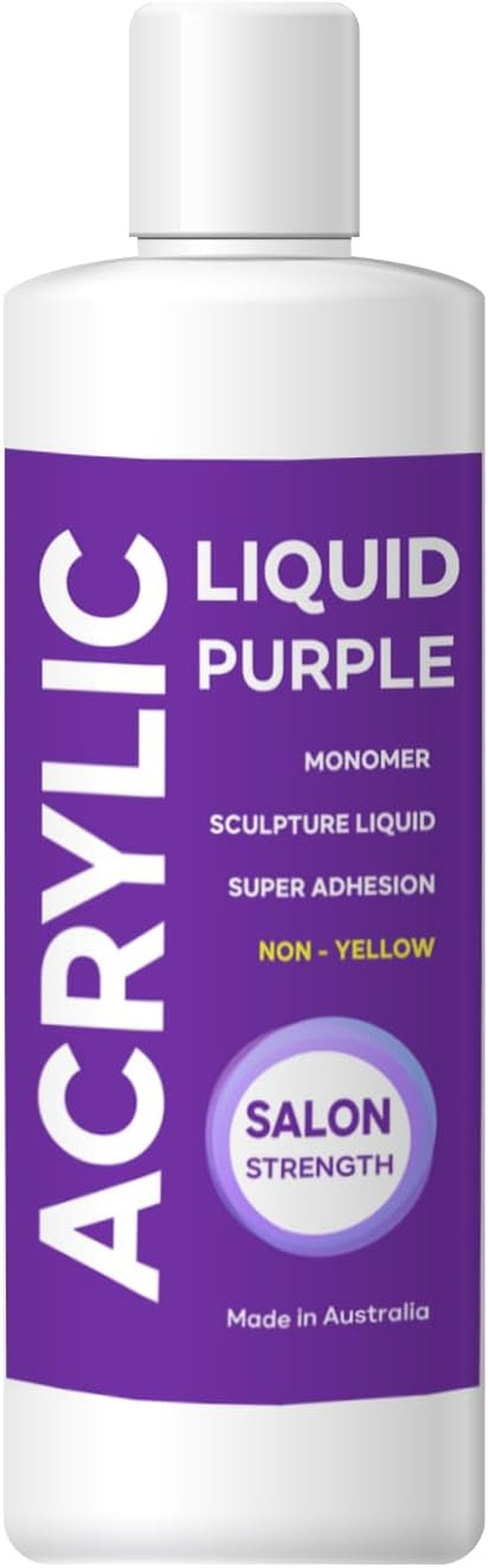 Acrylic Nail Liquid Purple Monomer 8Oz (250Ml)