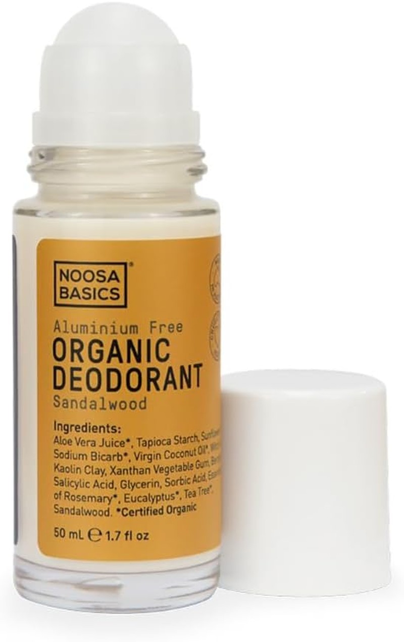 Noosa Basics Sandalwood Organic Deodorant Roll on 50 Ml