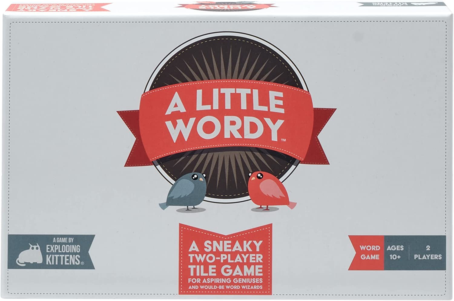 Exploding Kittens a Little Wordy – Family-Friendly Party Games – Card Games for Adults, Teens and Kids, Multicoloured (Word-Core-1)