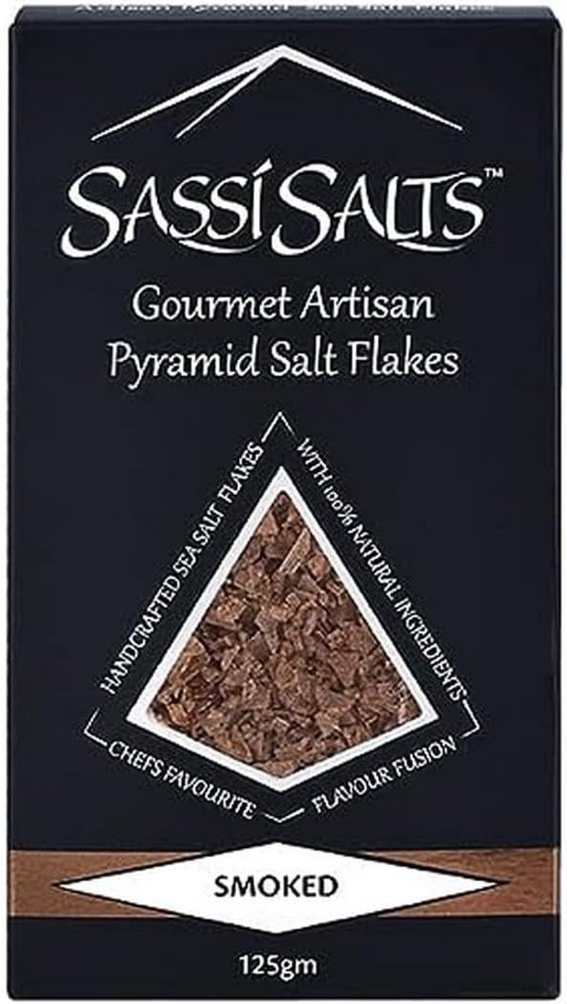 Sassi Salts Pyramid Smoked Salts 125 G