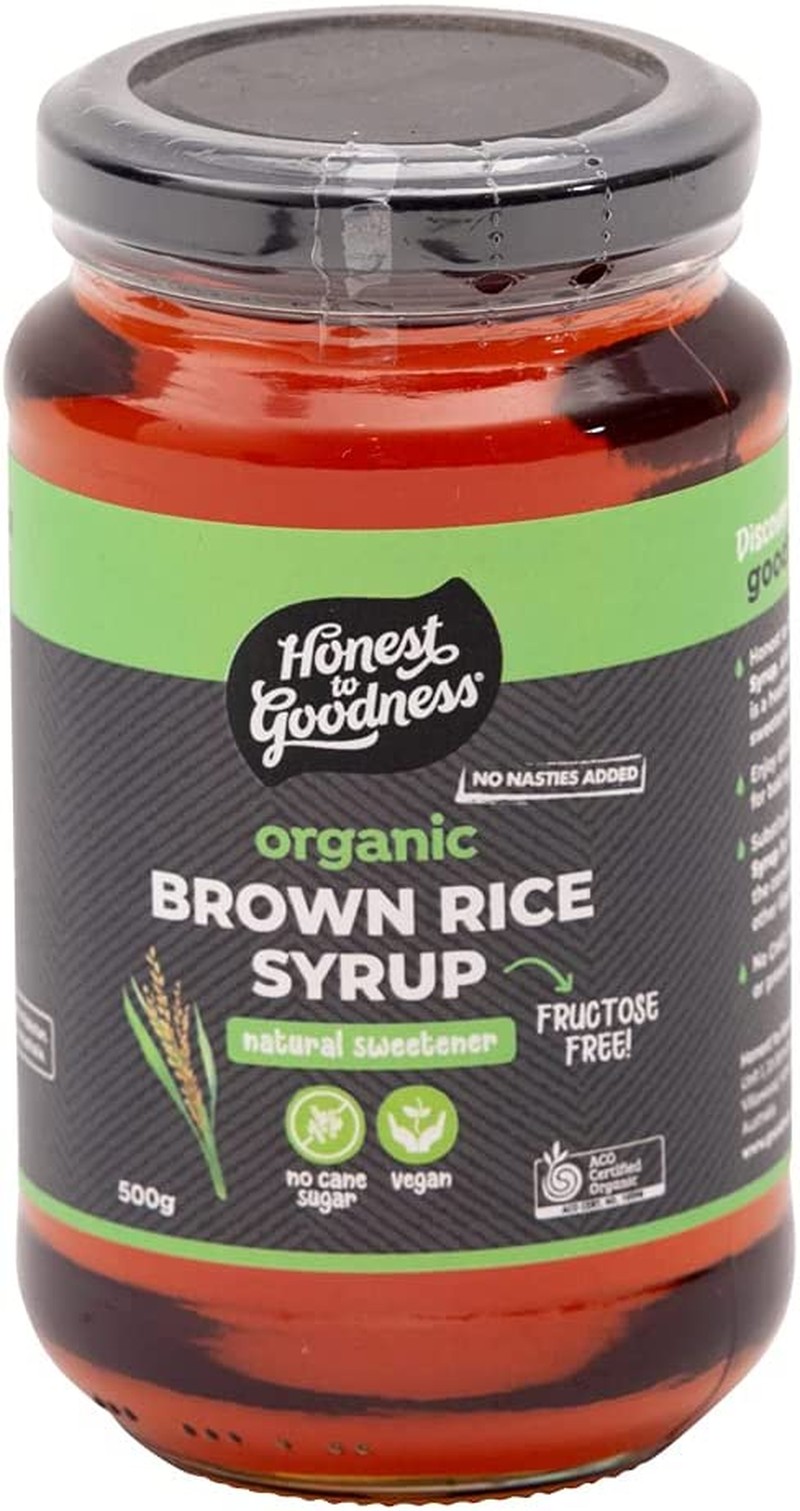 Honest to Goodness Organic Brown Rice Malt Syrup 500 G