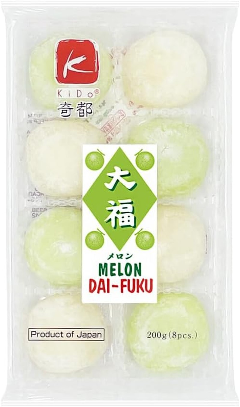 Kido Daifuku, Mochi (Melon & Cream), 200 G