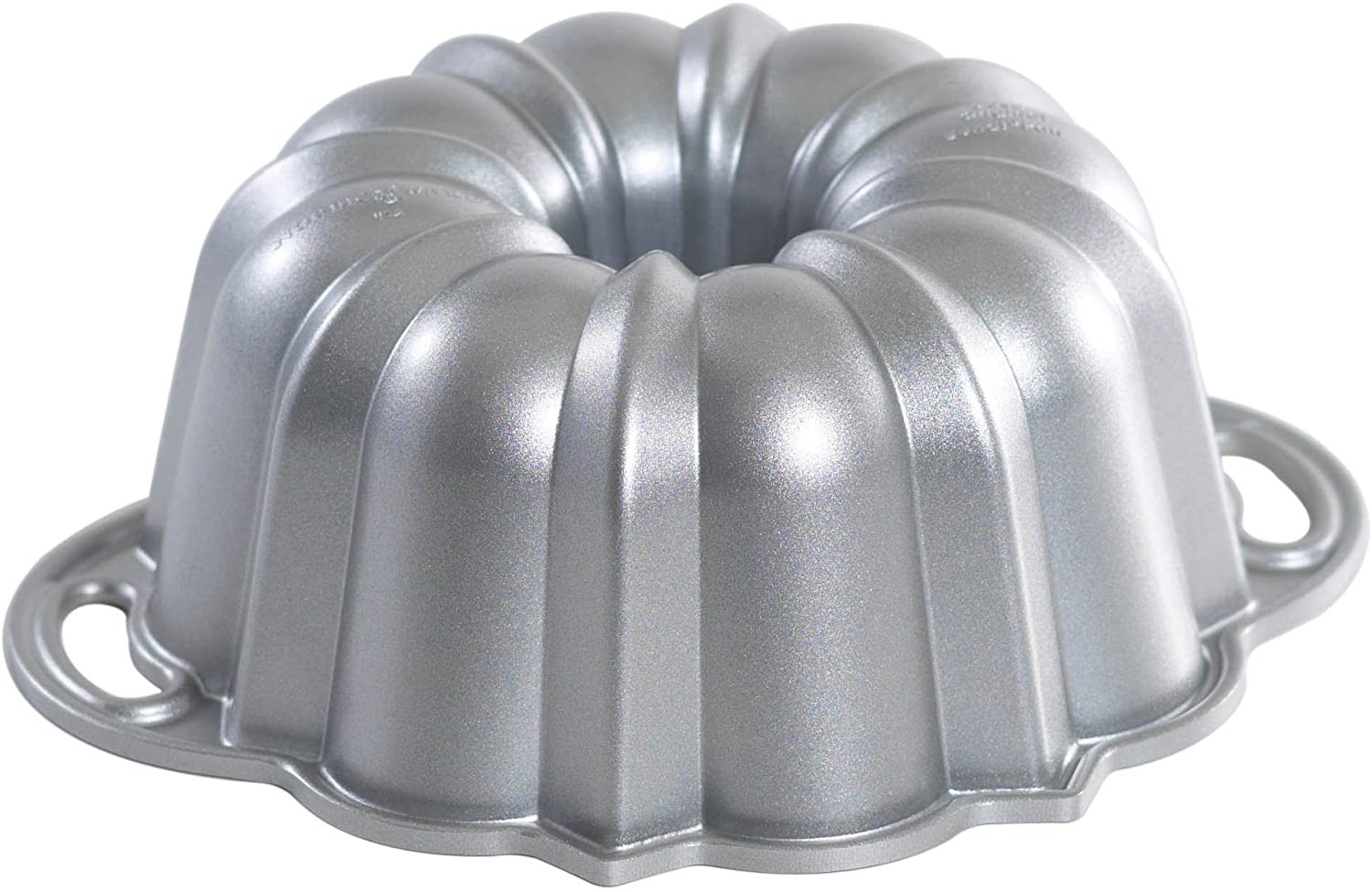 Nordic Ware 51237 Platinum Collection Original 6-Cup Bundt Pan,Black