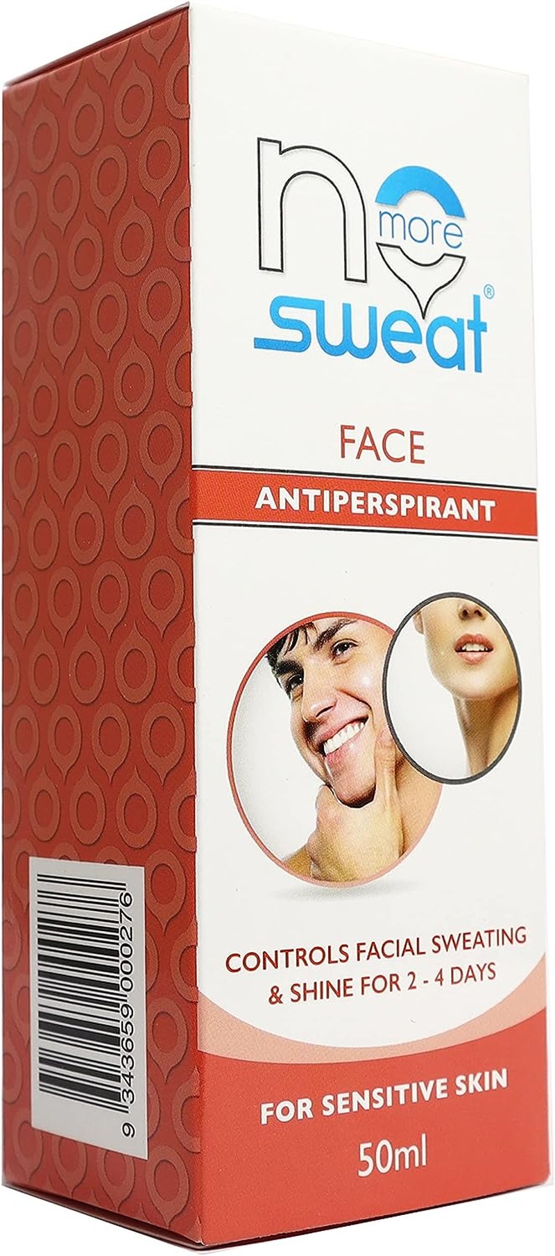 No More Sweat Face Antiperspirant Cream 48Hr Protection, 50Ml