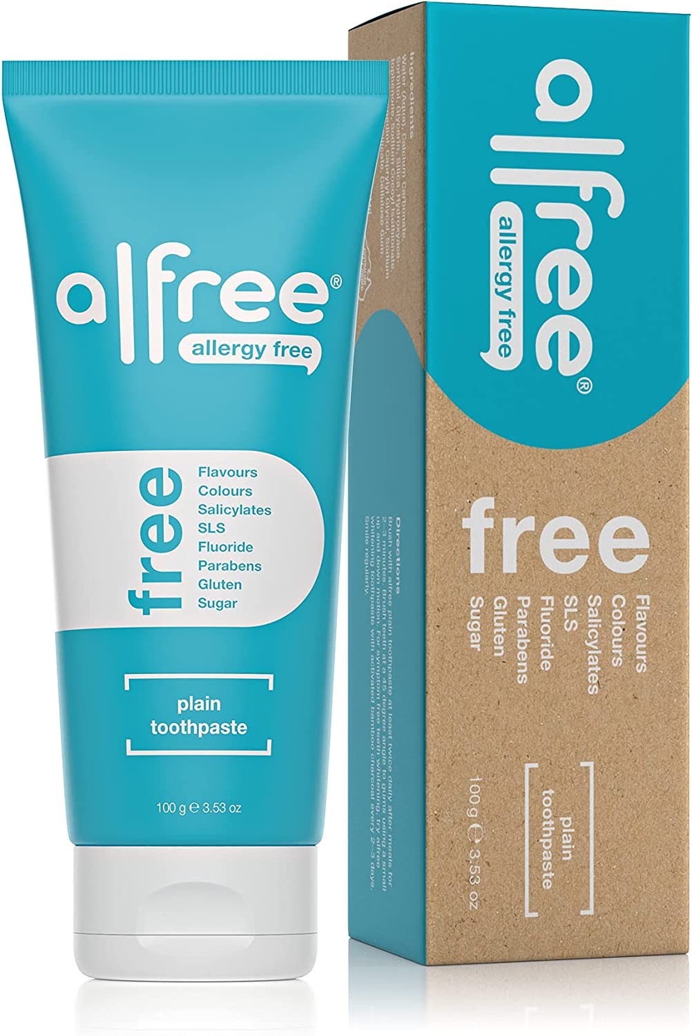 Freezeframe Alfree Plain Toothpaste, 100 Grams