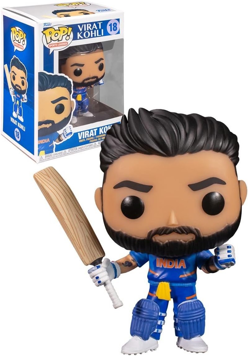 Funko Pop! ICC Cricket – Virat Kohli Vinyl Figure, 10 Cm Height