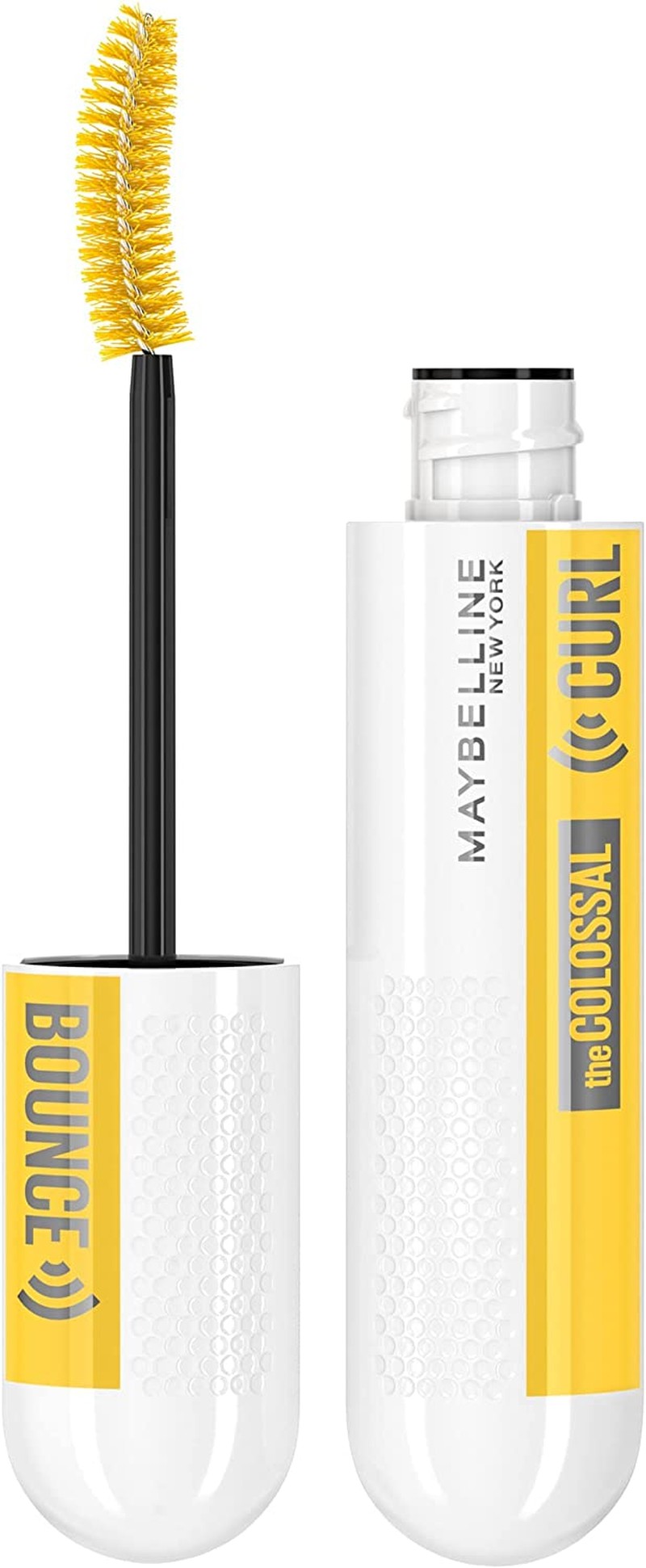 Maybelline Washable Mascara, Big Bouncy Curl Volume, up to 24 Hour Wear, Clump Free, Colossal Curl Bounce, Blackest Black