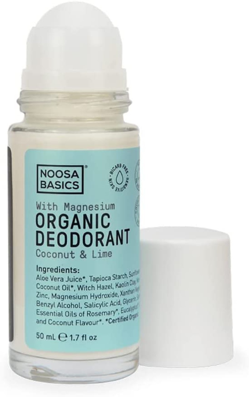 Noosa Basics Coconut and Lime Organic Deodorant Roll on 50 Ml