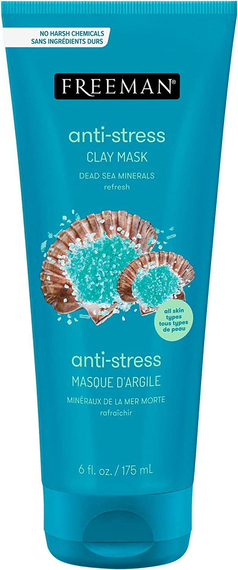 Freeman Feeling Beautiful Anti-Stress Dead Sea Minerals Clay Mask 175Ml