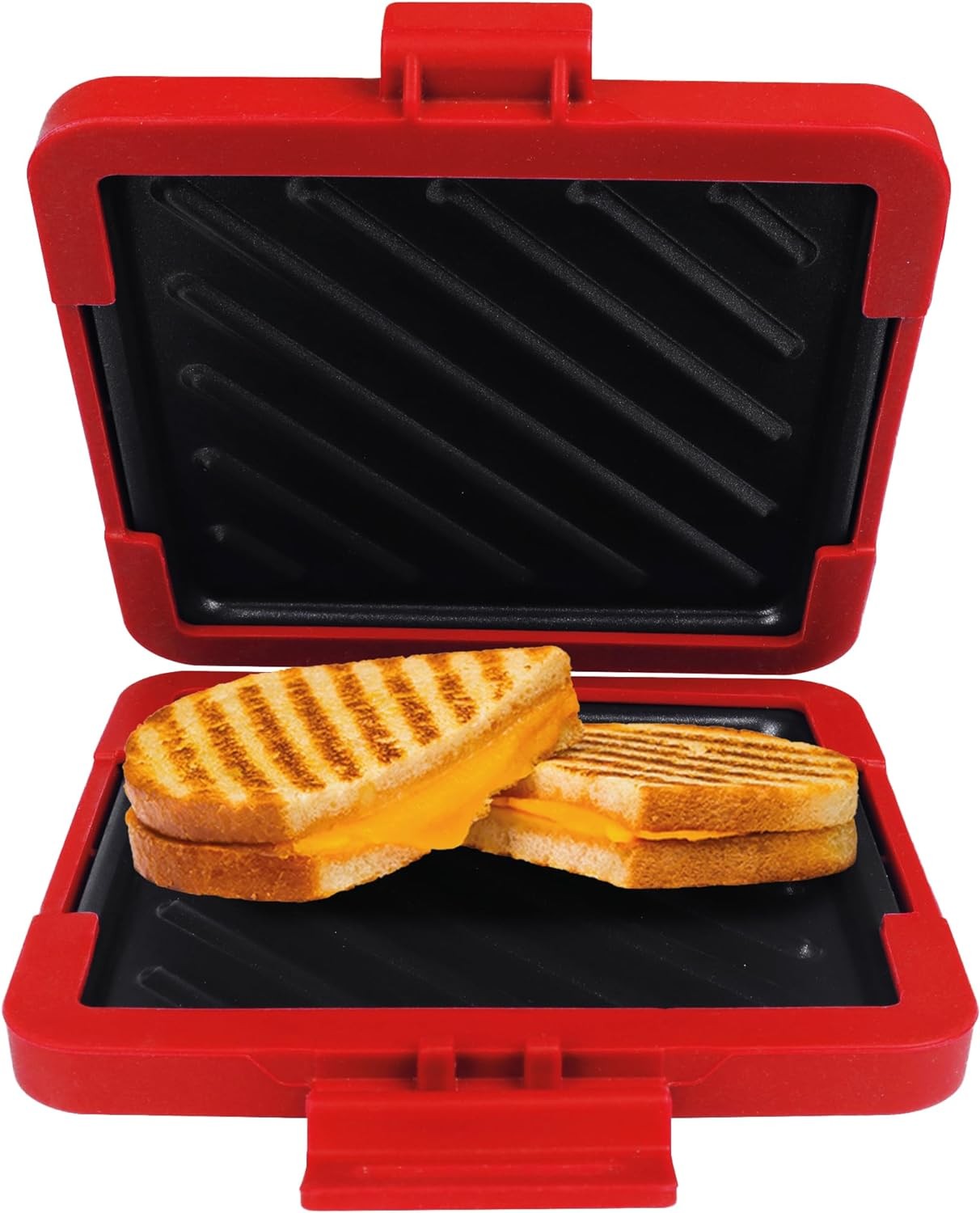 Laser Eezee’S Muncheez Microwave Toastie Maker – Easy to Clean Sandwich Press with Heatwave Technology for Crispy, Evenly Cooked Sandwiches