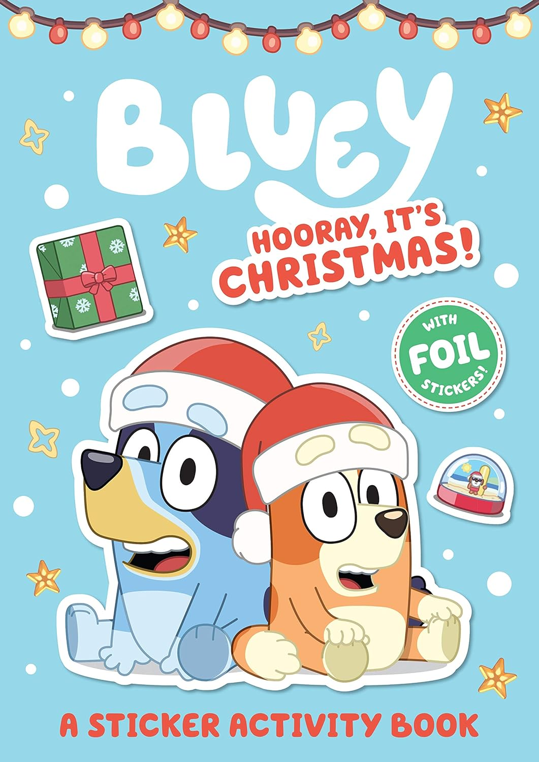 Bluey: Hooray, It’S Christmas!: a Sticker Activity Book