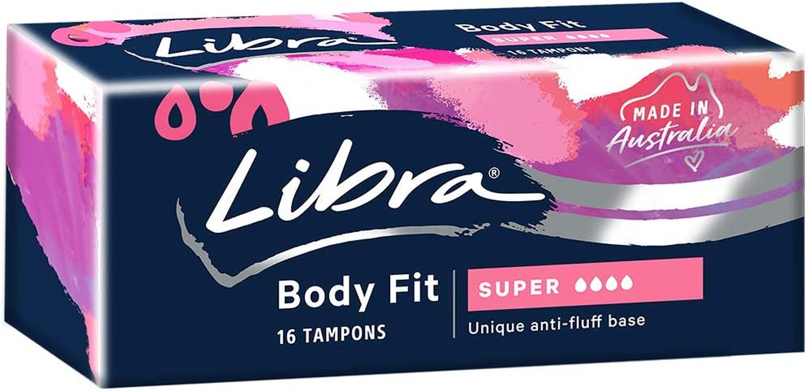 Libra Body Fit Super Tampons – 16 Pack