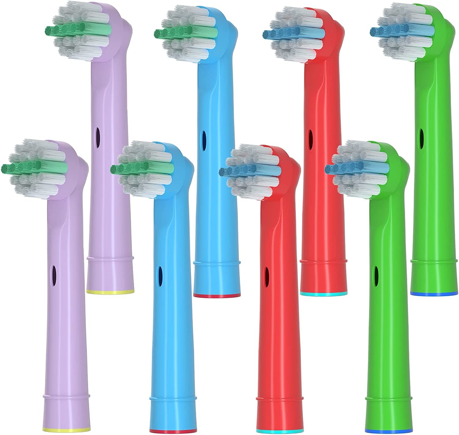 Kids Toothbrush Replacement Heads ​For Oral B Electric Toothbrush Replaced Brush Heads Precision Clean Soft Bristles for Children 8 Pack