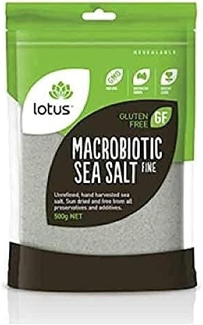 Lotus Fine Macrobiotic Sea Salt 500 G