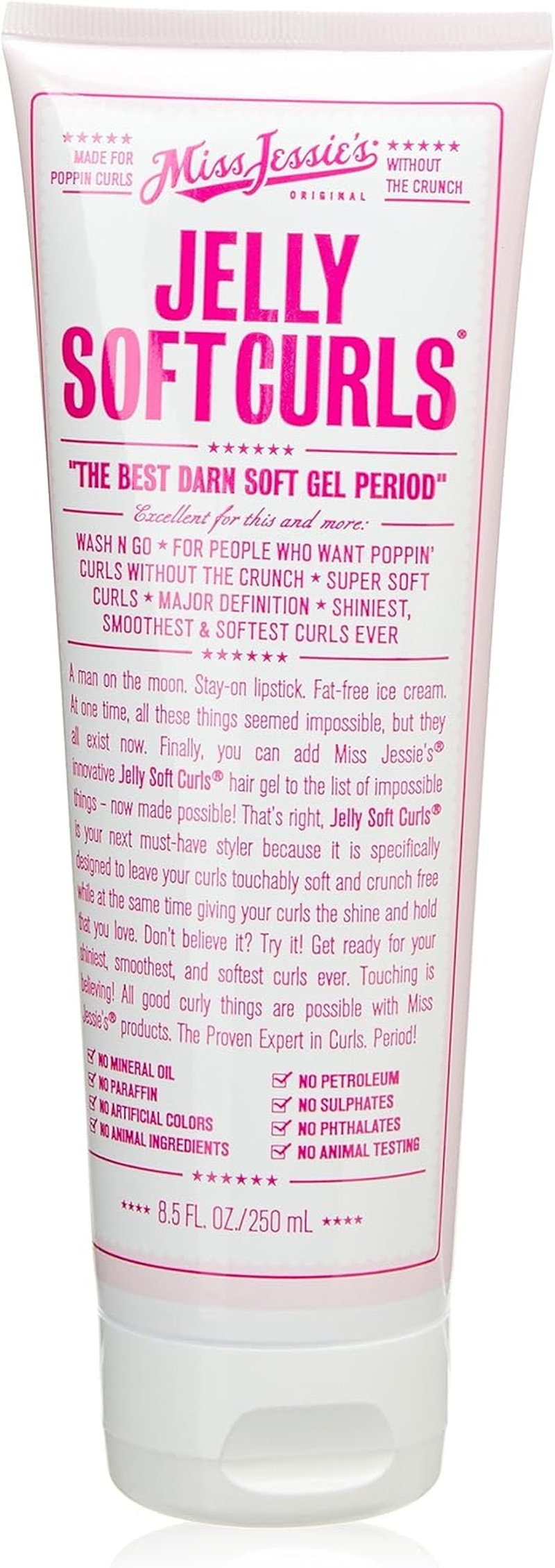 Miss Jessies Jelly Soft Curl by Miss Jessies for Unisex – 8.5 Oz Gel, 251.38 Millilitre, 250 Ml (Pack of 1)