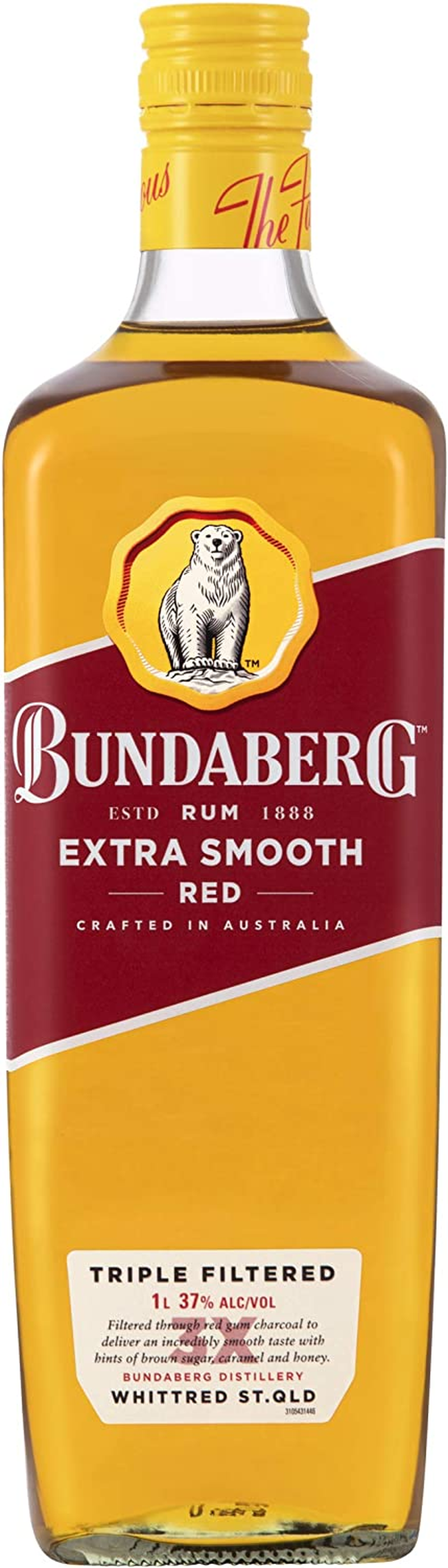 Bundaberg Extra Smooth Red Rum 1L