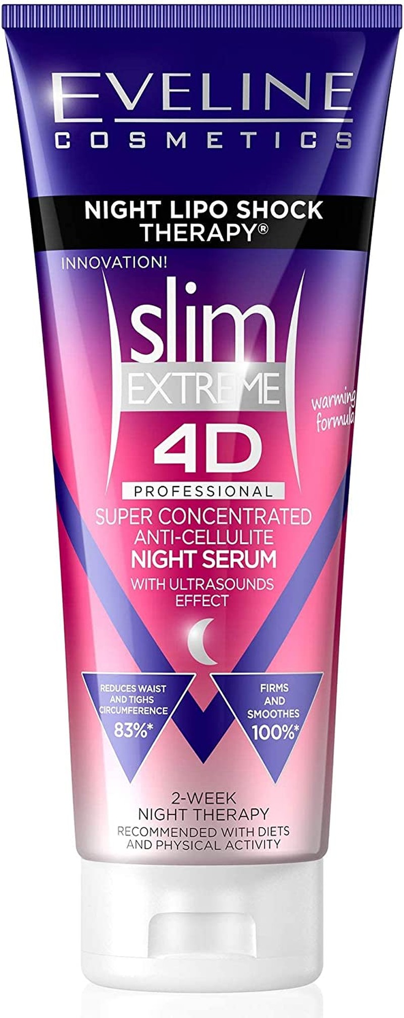 Eveline Cosmetics Slim Extreme 4D Super Concentrated Cellulite Cream with Night Lipo Shock Therapy