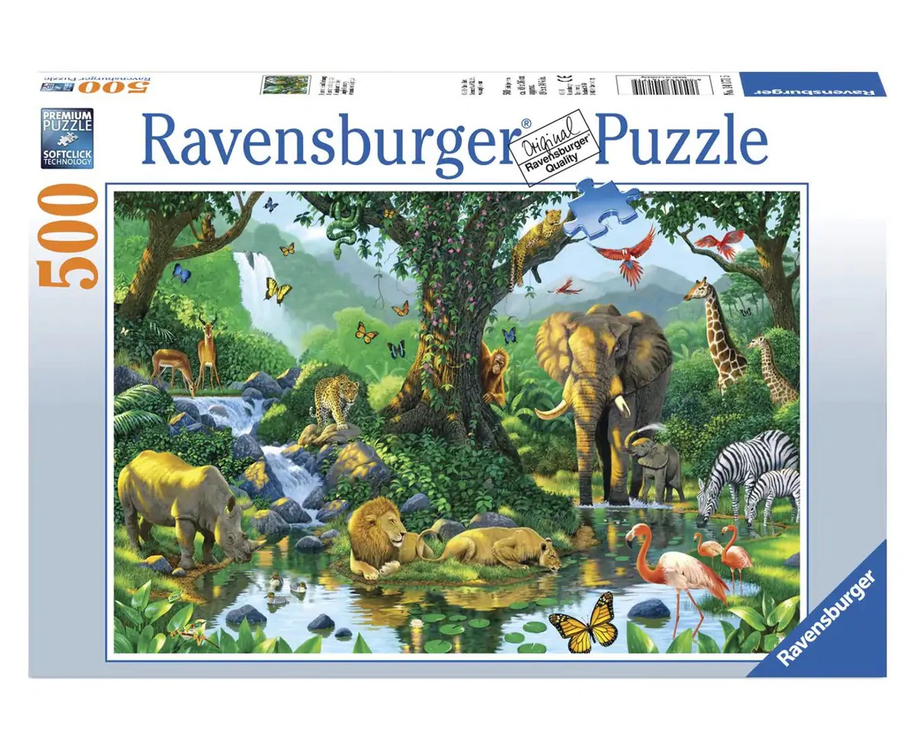 Ravensburger – Harmony in the Jungle 500 Piece Jigsaw Puzzle Rb141715