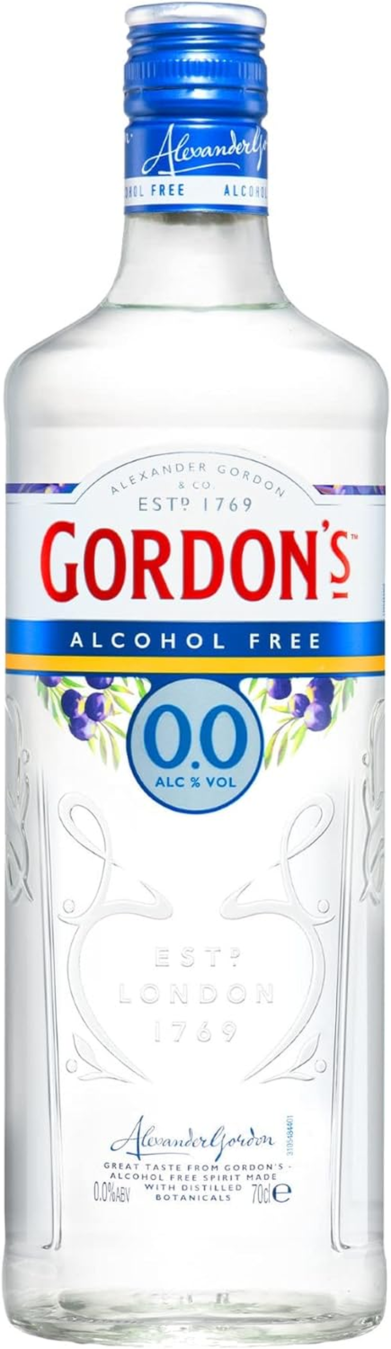 Gordon’S Alcohol Free 0.0% 700Ml