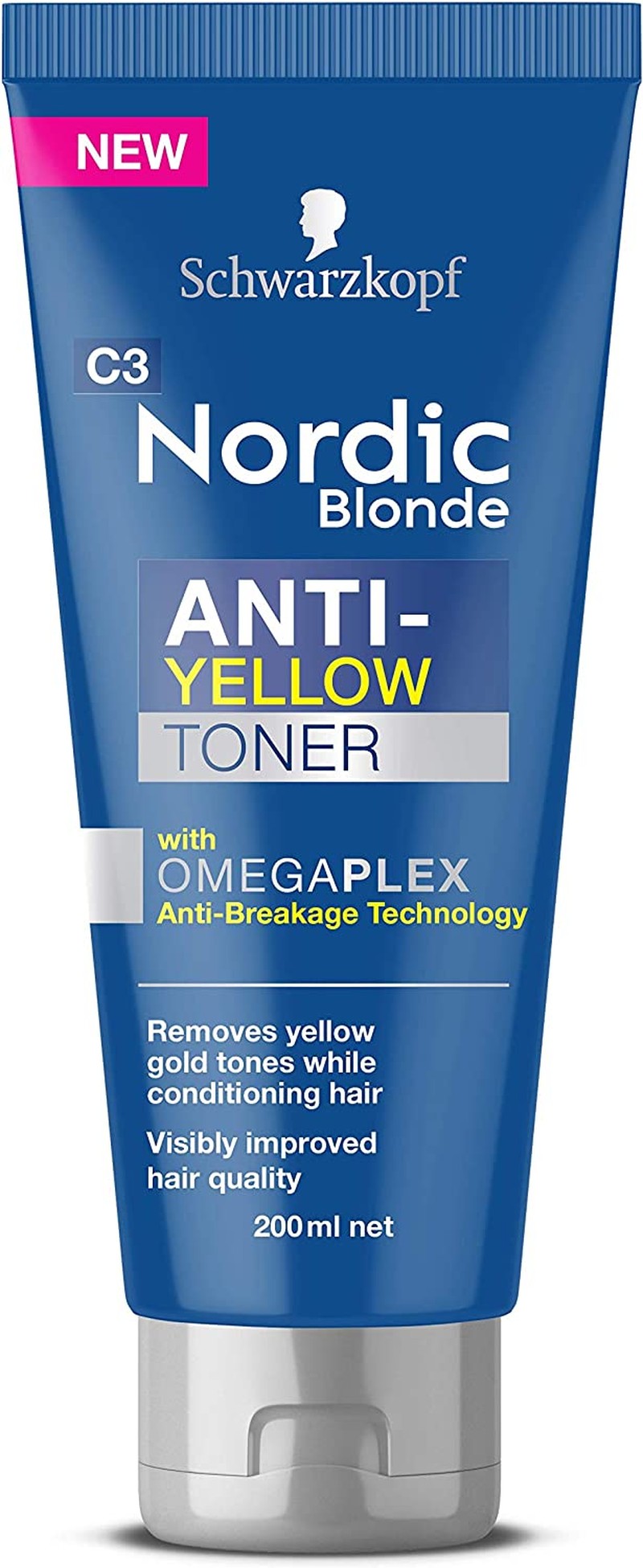 Schwarzkopf Nordic Blonde Anti-Yellow Toner 200Ml