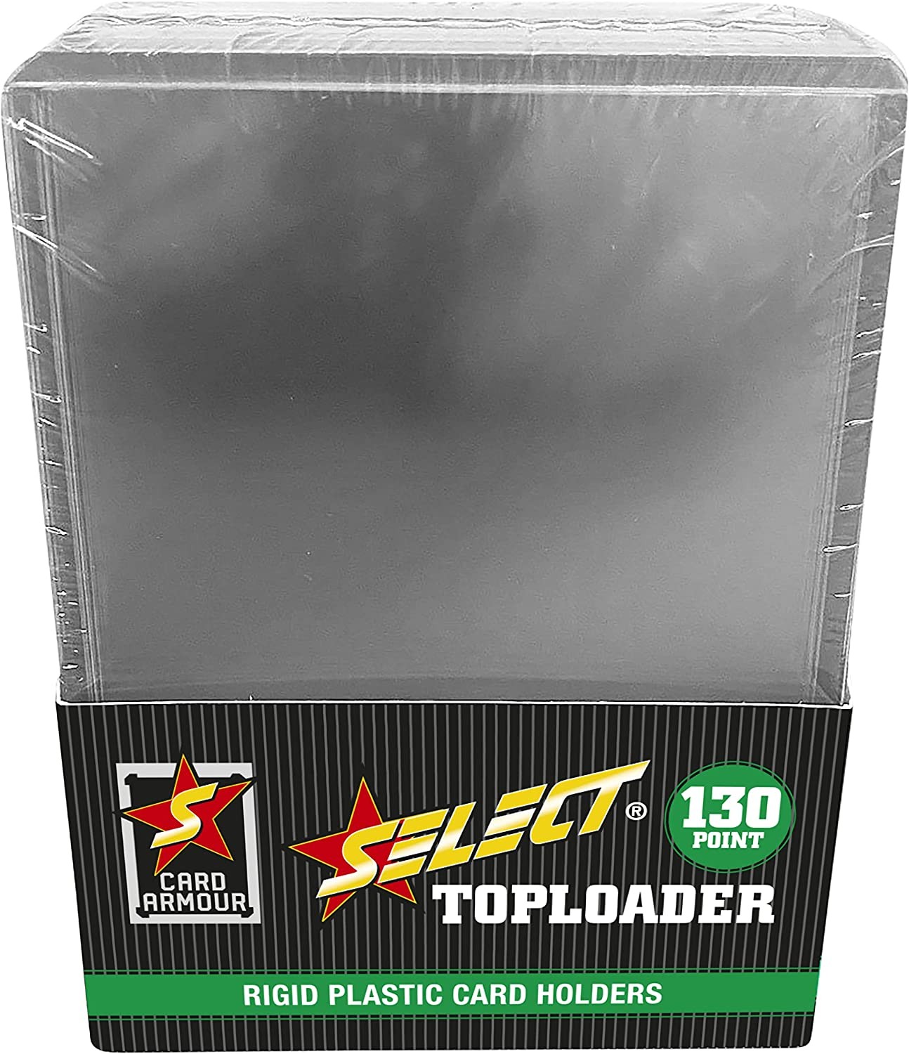 Card Armour 130Pt Top Loaders (10 Pack) Protection for Collectable Trading Cards