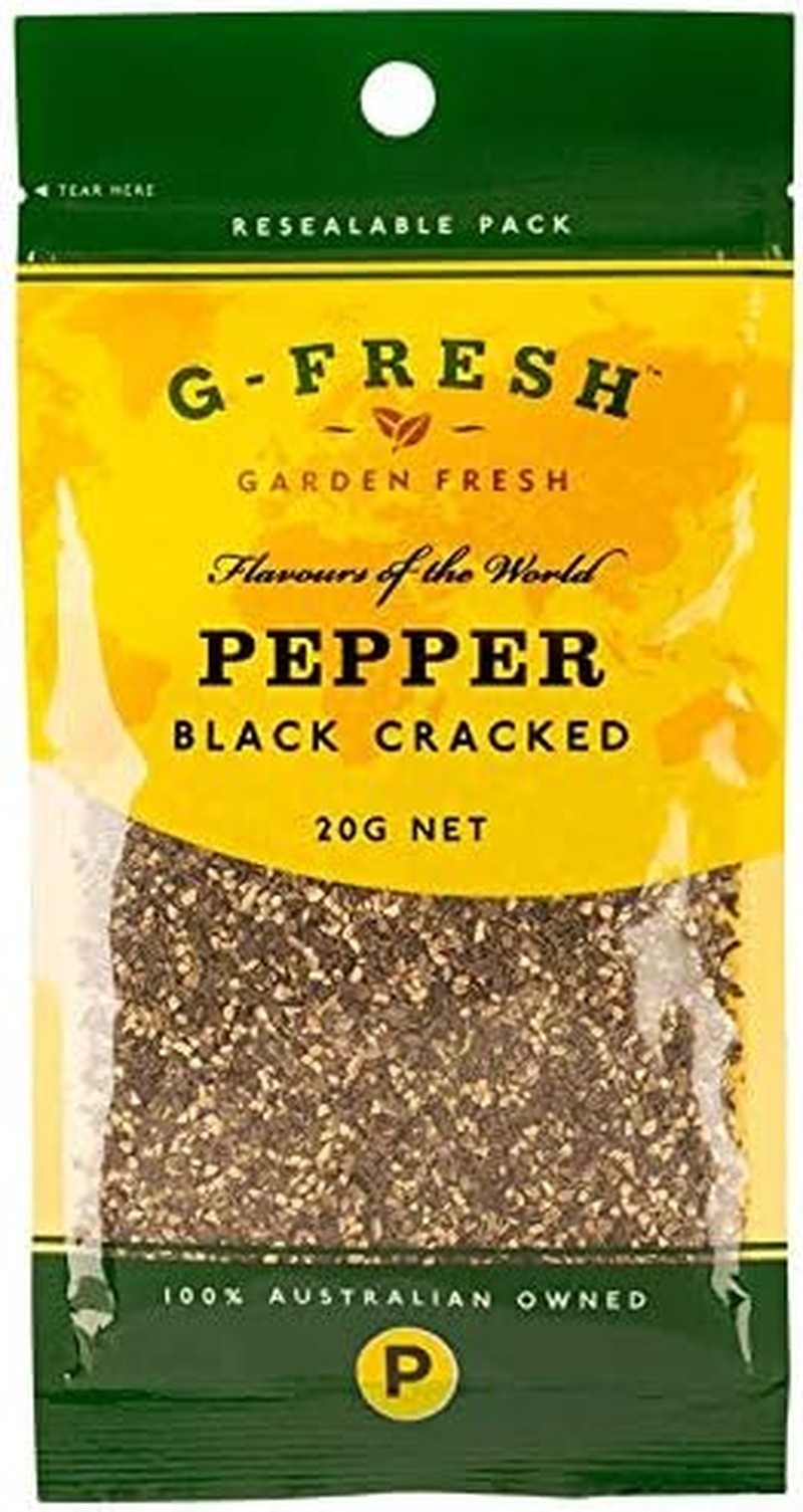 G-Fresh Black Pepper Cracked 20 G