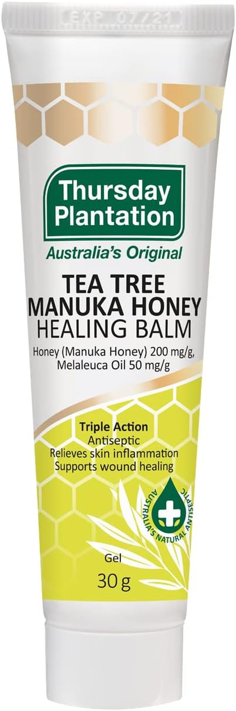 Thursday Plantation Tea Tree and Manuka Honey Healing Balm, 30 Grams