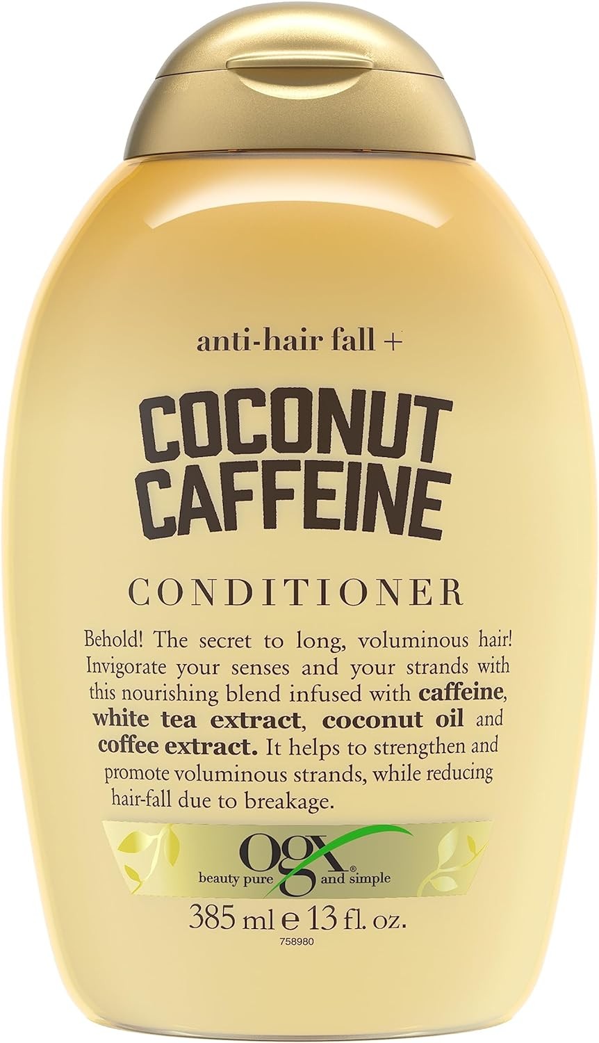 OGX anti Hair Fall + Coconut Caffeine Strengthening Conditioner 385 Ml