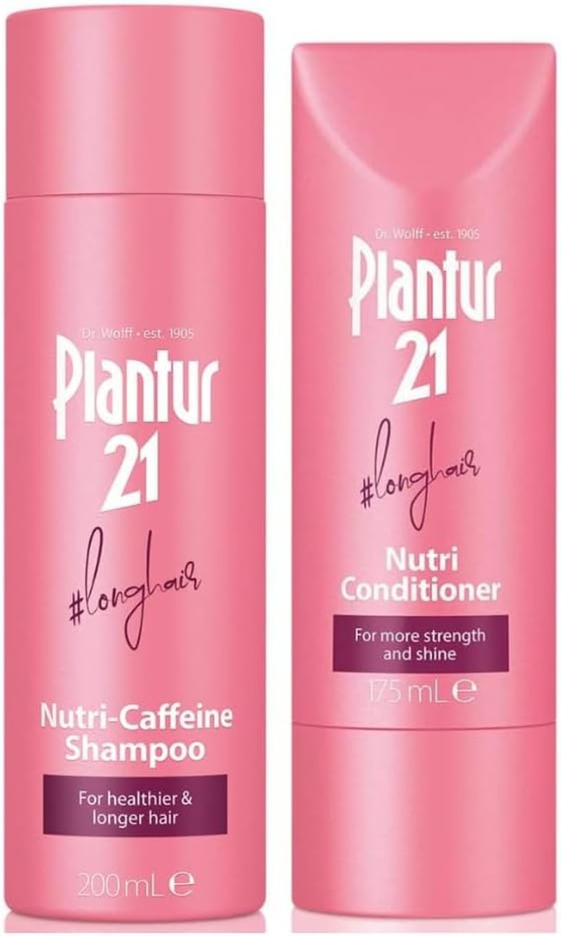 Plantur 21 #Longhair Nutri Caffeine Shampoo and Conditioner for Naturally Long Hair