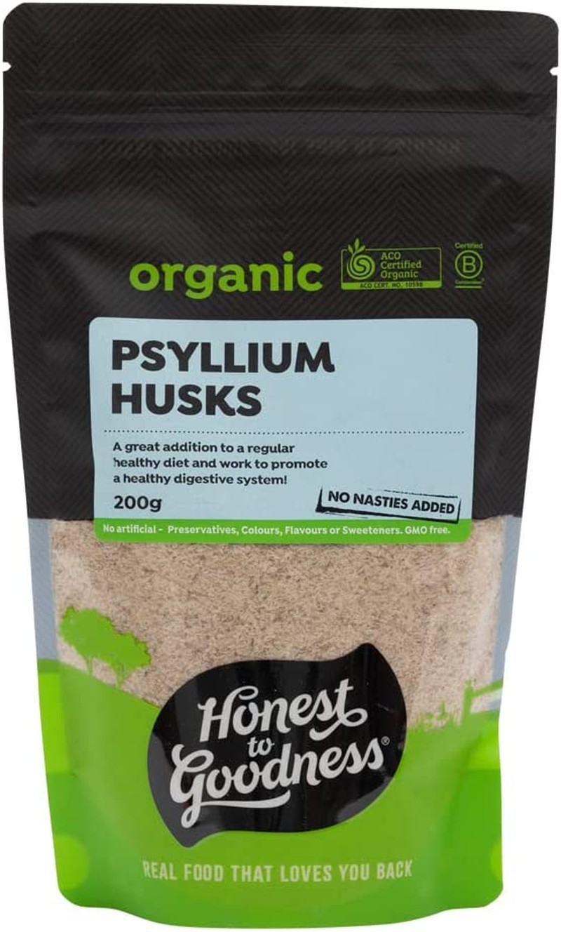 Honest to Goodness Organic Psyllium Husks, 200G