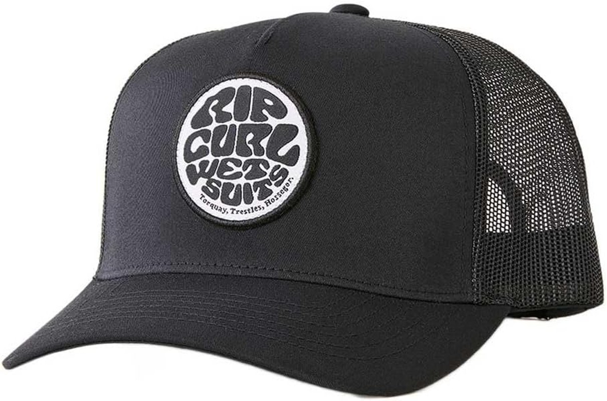 RIP CURL Boy’S Wetsuit Icon Trucker Cap, Black, Onesize