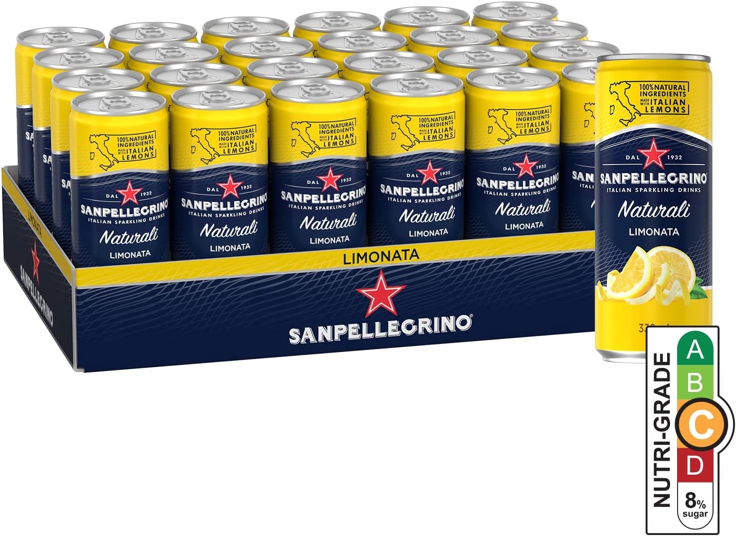 Sanpellegrino ISD Limonata 6 X 4-Packs, 24 X 330Ml