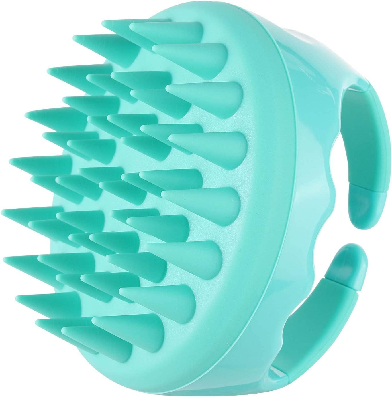 Hair Scalp Massager Shampoo Brush Silicone Scalp Scrubber Dandruff Brush Hair Washing Brush – Green