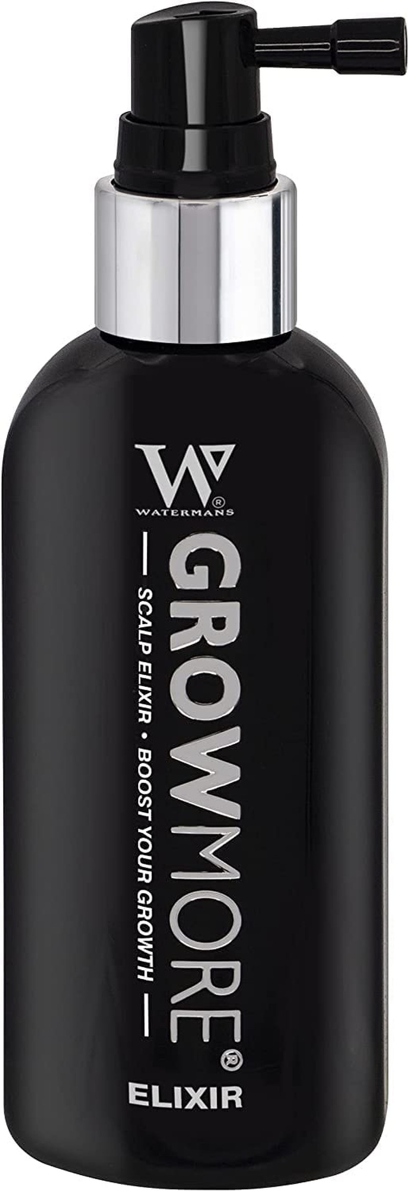 Best Hair Growth Serum – Watermans Grow More Elixir of Hair 100Ml – Hair Growth & Hair Thickening Leave in Topical Scalp Treatment (Scalp Only)